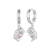 Cute Golden Retriever Drop Earrings  925 Sterling Silver 