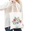 DIY Plant Animal Diamond Painting Shopping Tote Bags Mosaic Kit Art Drawing