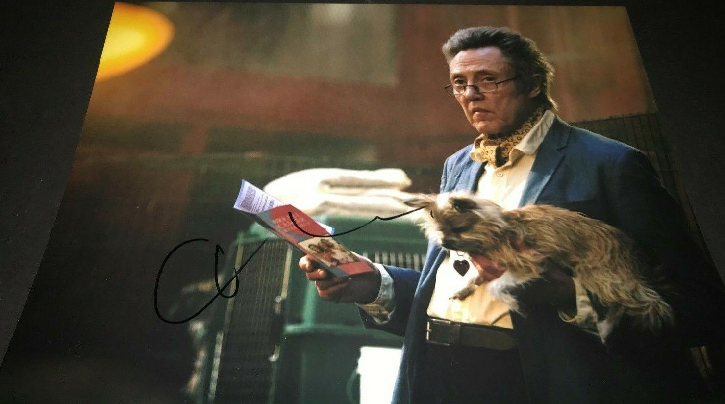 Christopher Walken Seven Psychopaths Actor Hand Signed 11x14 Photo Poster painting COA