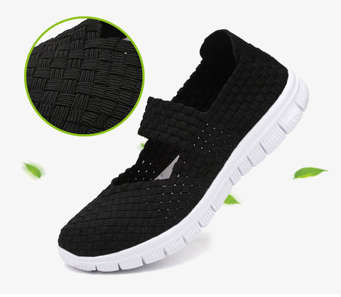 Woven Women's Plus Size Shoes for Bunions and Swollen Feet