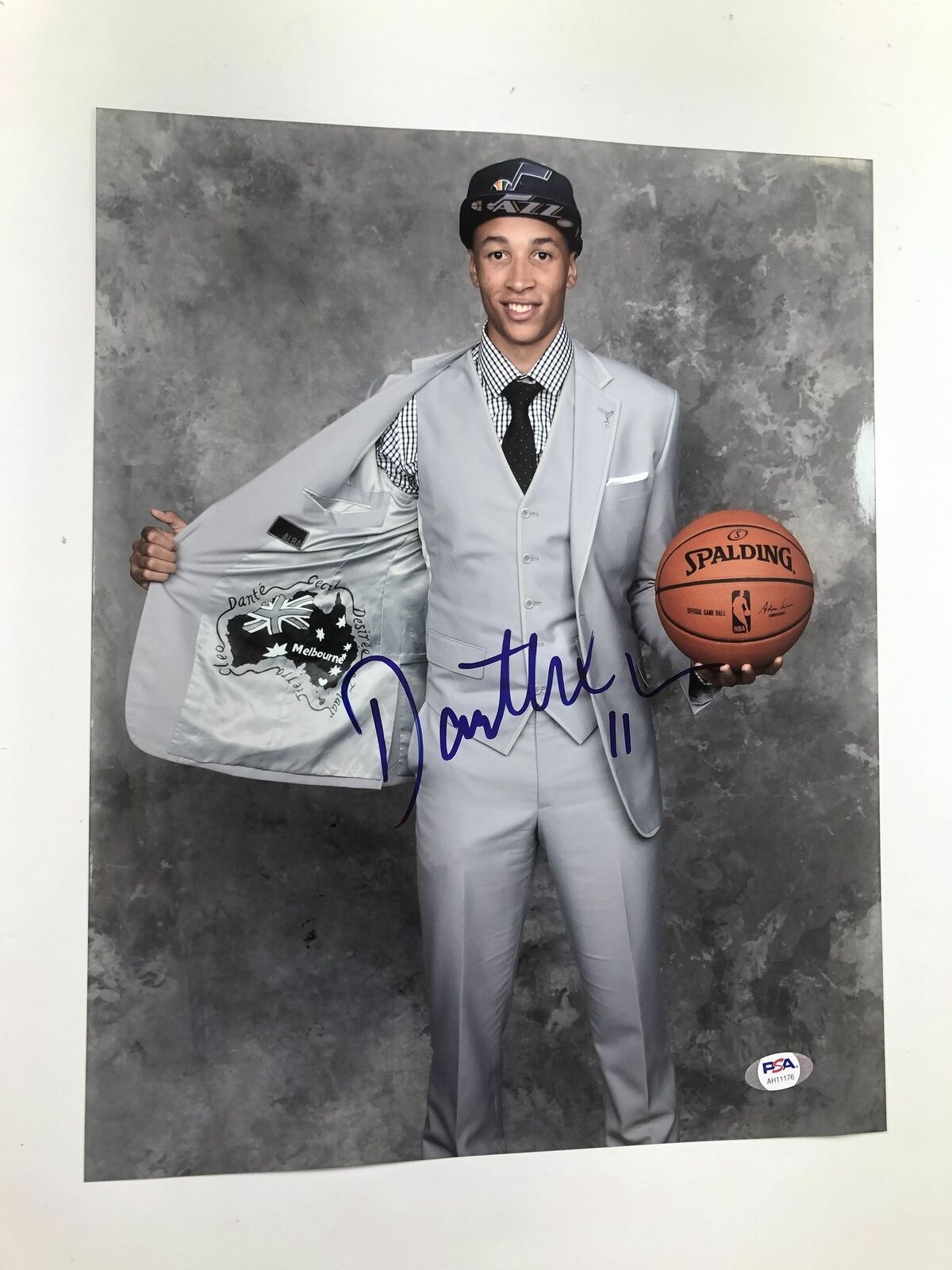 Dante Exum signed 11x14 Photo Poster painting PSA/DNA Utah Jazz Autographed