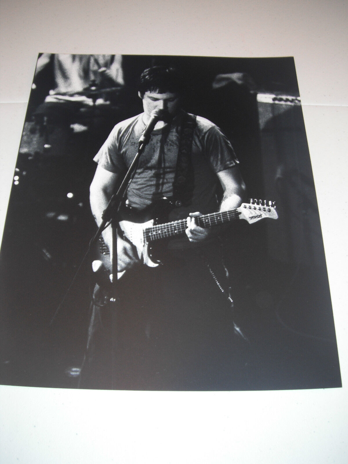 Isaac Brock Modest Mouse Ugly Casanova B&W 11x14 Promo Photo Poster painting Music#3