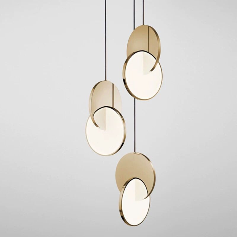 Modern New Led Ring Pendant Geometric Lighting