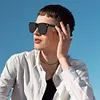Smart Glasses AI Voice Assistant BT Audio Glasses with Open Ear Speaker Hands-Free Calls & Built-in Microphone for Men & Woman
