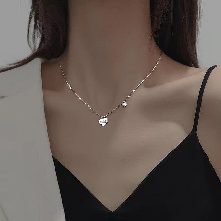 Silver Casual Alloy Necklaces