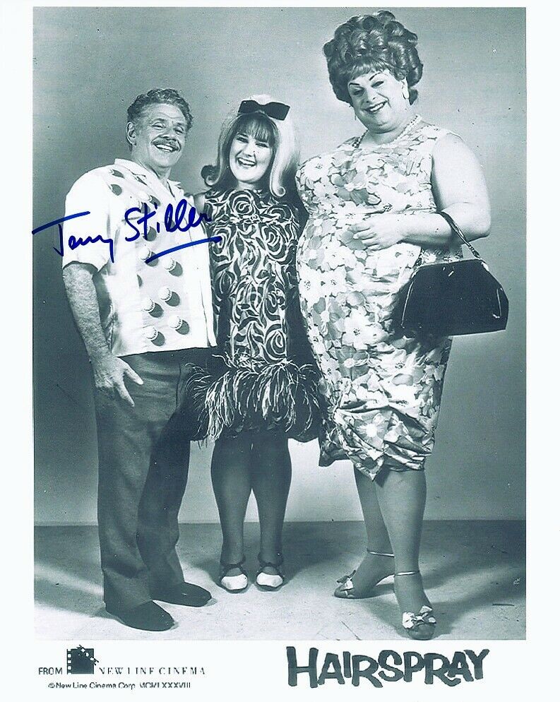 JERRY STILLER hand-signed HAIRSPRAY 8x10 authentic w/ coa FUNNY PORTRAIT POSE