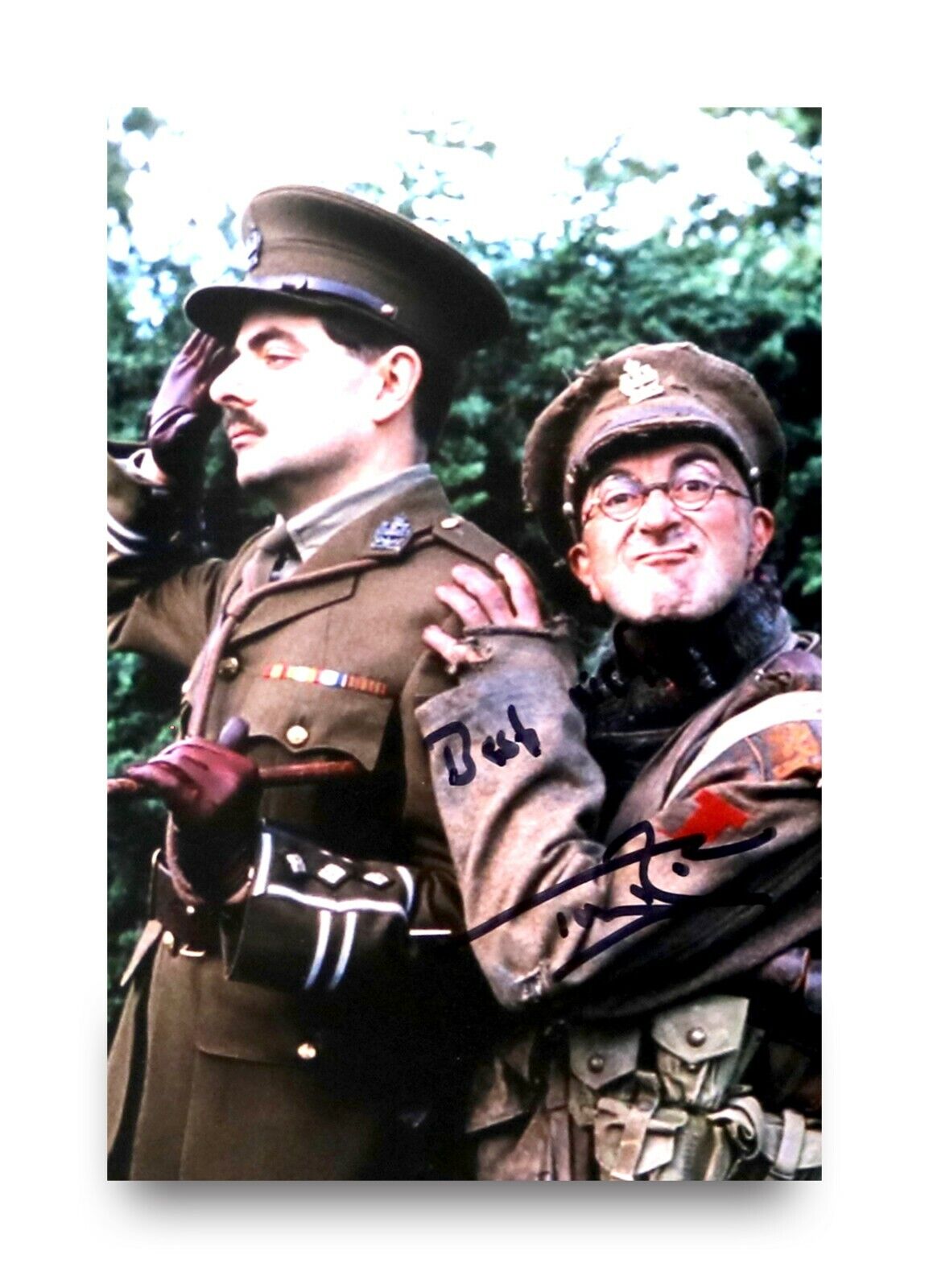 Sir Tony Robinson Signed 6x4 Photo Poster painting Blackadder Goes Forth Baldrick Autograph +COA