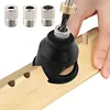 Right Angle Punching Guide Locator w/ 6/8/10 MM Drill Sleeve for Carpentry Tools