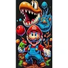 Super Mario-11CT Stamped Cross Stitch 40*60cm tapestrymarket