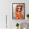 Diamond Painting -DIY Full Square Drill Little Girl