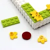 Sunflower DIY Building Block Photo Frame Kit,Creative Handmade Assembled Photo Frame Handmade Craft Gift Home Tabletop Display Decor