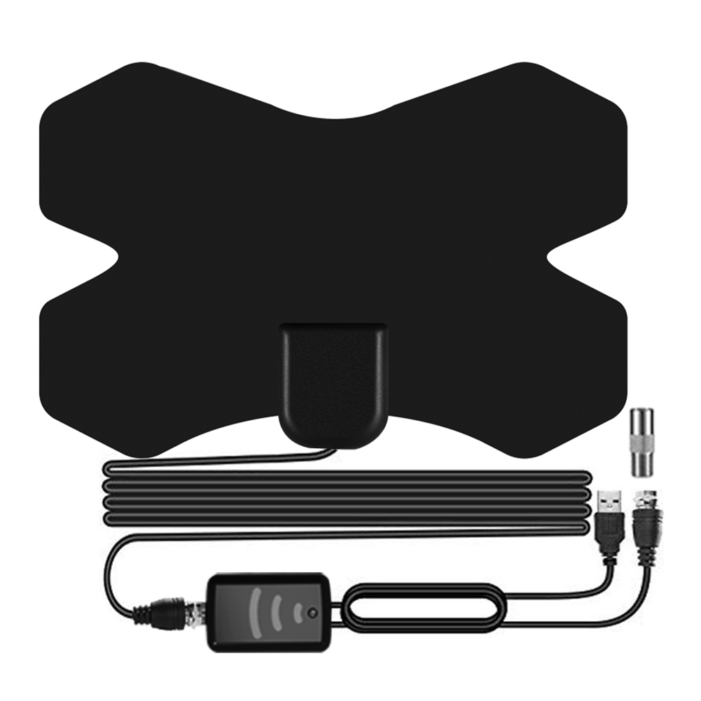 

Indoor Digital HDTV Antenna 150 Mile Amplifier HD TV Signal Receiver Aerial, 501 Original