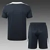 2025/2026 Chelsea Pre-match Training Dark Gray Shirt+Shorts  1:1 Thai Quality
