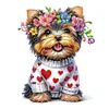 (Multi-Style)Dog-Partial Special Shaped Diamond Painting 30*30CM