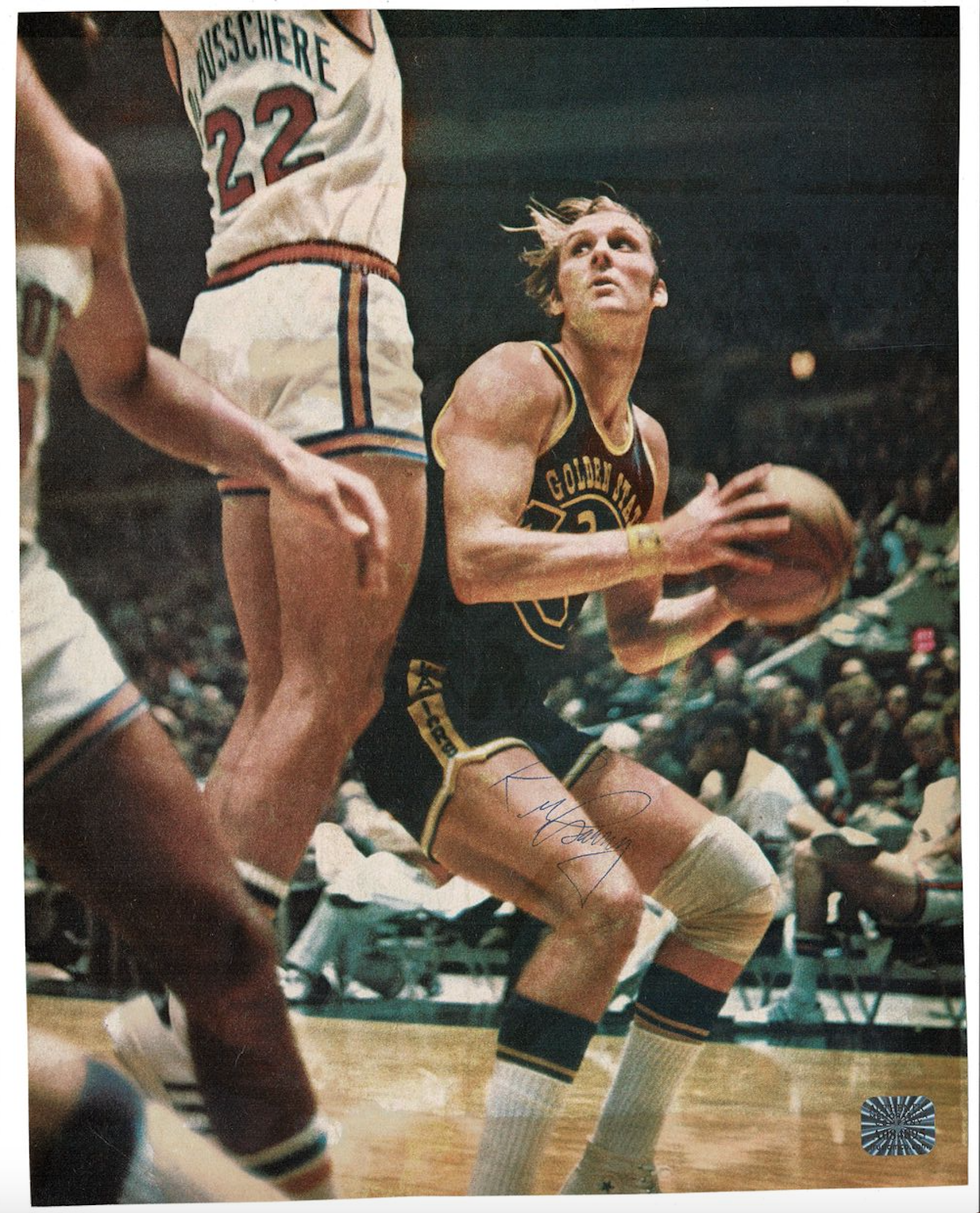 Rick Barry signed autographed magazine Photo Poster painting! RARE! AMCo Authenticated! 9099