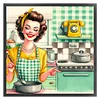 Kitchen Housewife-11CT Stamped Cross Stitch 50*50cm/19.69*19.69in