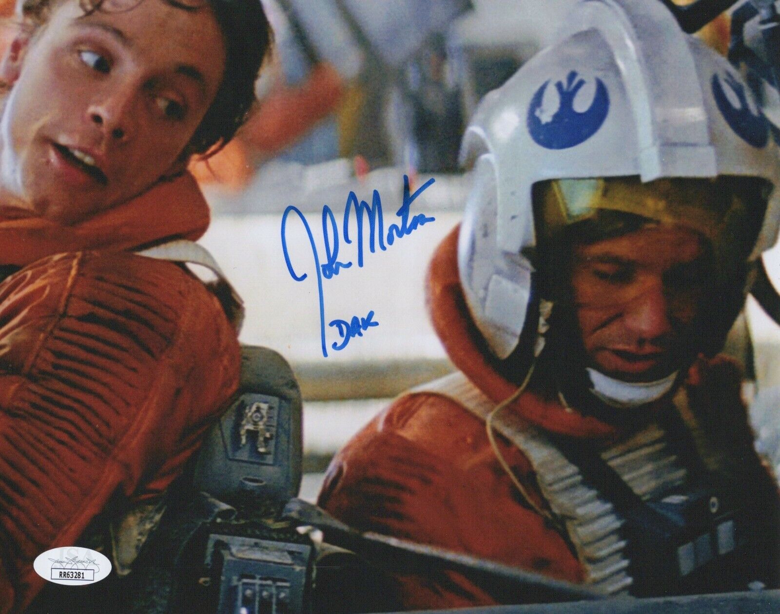 JOHN MORTON Signed STAR WARS 8x10 DAK Authentic Autograph Photo Poster painting JSA COA Cert