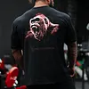 Men's Fitness & Sports Gorilla Graphic Print Overload T-Shirt - Reworked by Inlyline