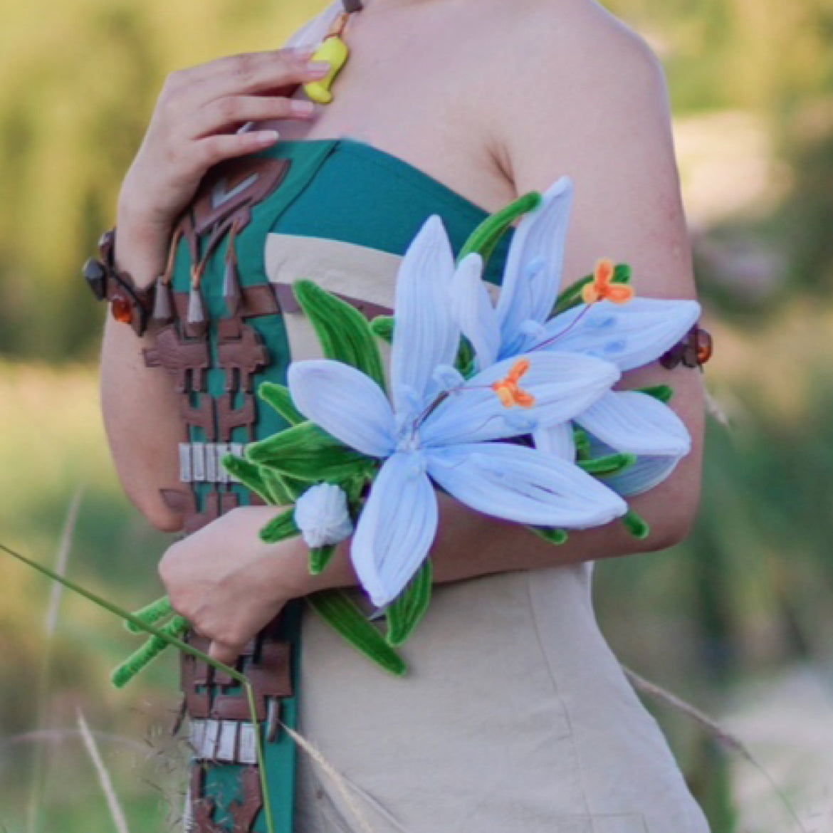 Silent Princess handmade flower