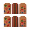 6PCS Colorful Birthday Party Gift Wrapping Congrats Cards