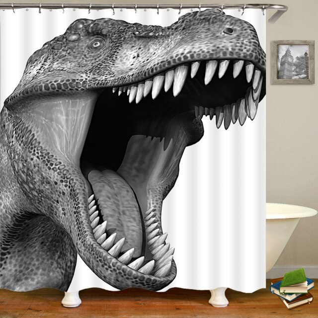 

Shower Curtain – Dinosaur-180*180cm, 501 Original