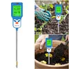 6 in 1 Soil Tester Fertility/Temp/Moisture/Sunlight/Humidity/PH Meter for Garden