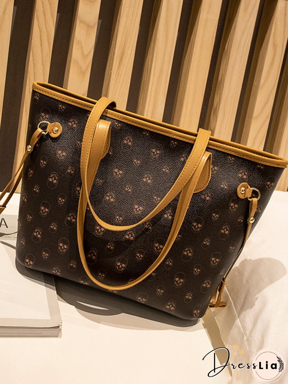 Fashion Prints Large Capacity Tote Bags Shoulder Bags