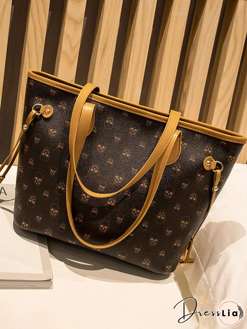 Fashion Prints Large Capacity Tote Bags Shoulder Bags