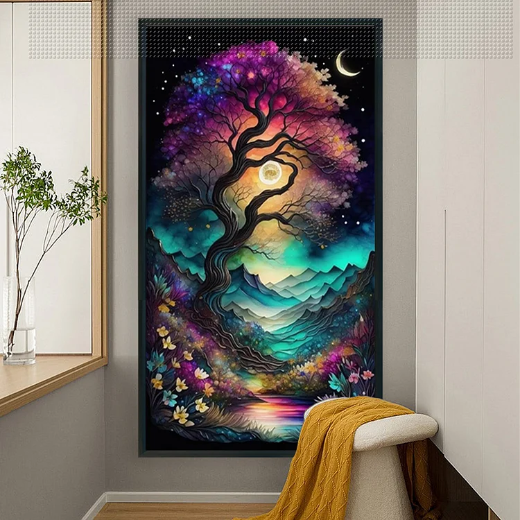 Tree of Life - Full Round - Diamond Painting(40*70cm)