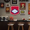 Arkansas - Shield Vintage Metal Signs(12*12Inch)