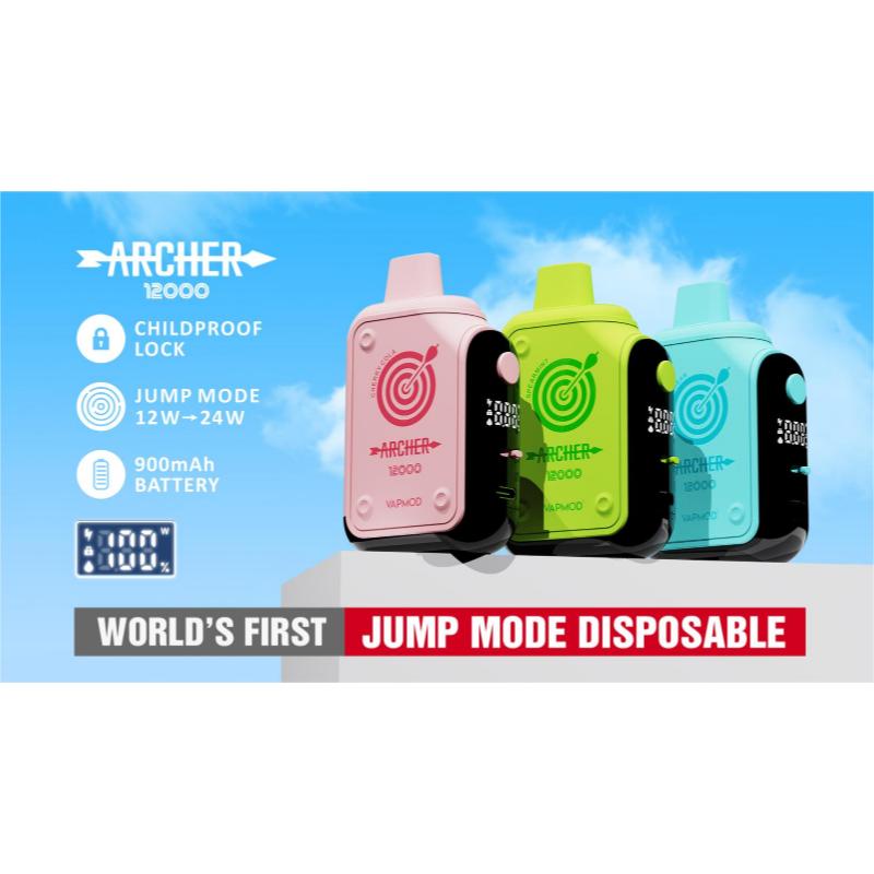 VAPMOD ARCHER 12000 Puffs Disposable Vape Wholesale VAPMOD OPVape