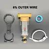 Front Purifier Stainless Steel Water Heater Pre-Filter Hardware Tool Accessories