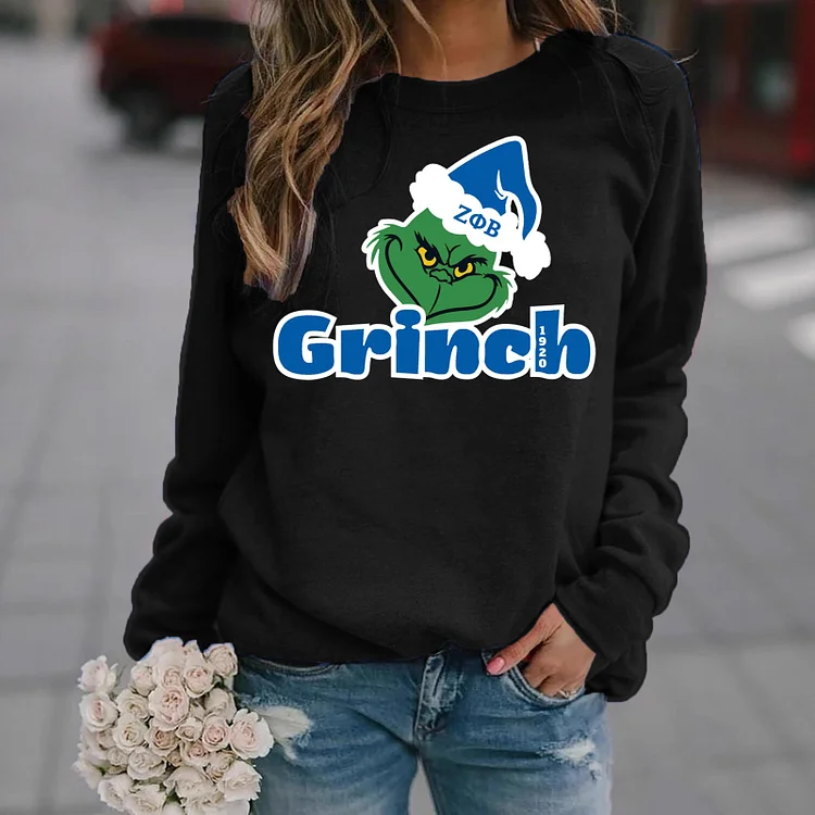 Zeta Grinch Christmas Sweatshirt