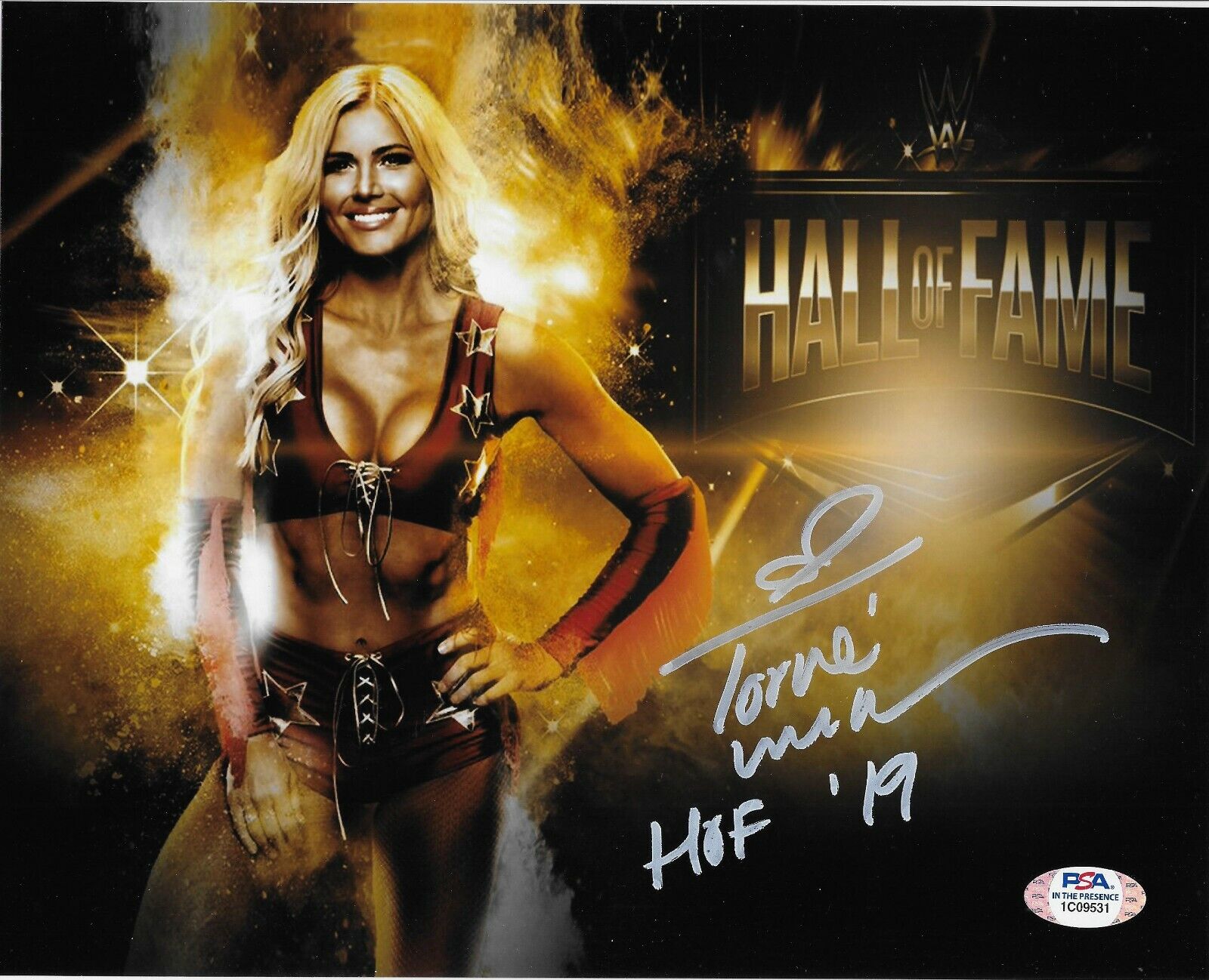 Torrie Wilson WWE Diva Hall of Fame Signed Autograph 8x10 Photo Poster painting #14 w/ PSA COA