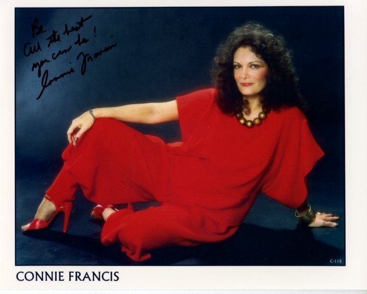 CONNIE FRANCIS Signed Autographed Photo Poster painting GREAT CONTENT~