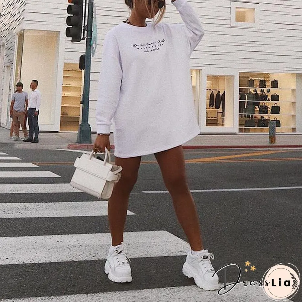 Vintage Printed Long-Sleeved T-Shirts
