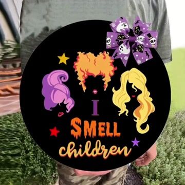 Halloween door sign, Halloween home outdoor wall decoration creative shape living room bathroom bar cafe kitchen garden wall decoration - BSZXP0008