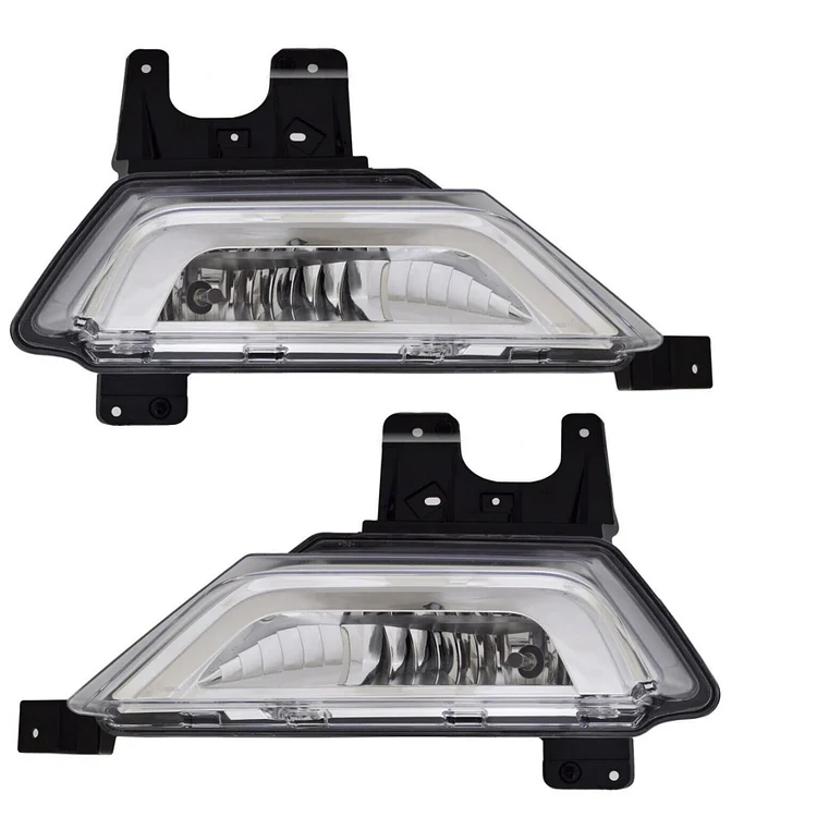 SEBLAFF 1 Pair Front Fog Lights w/Bulbs Assembly Replacement for 2021-2022 F150 Left and Right Side ML3Z15200A ML3Z15201A