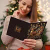 Christmas DIY Diamond Painting Greeting Cards with Envelopes