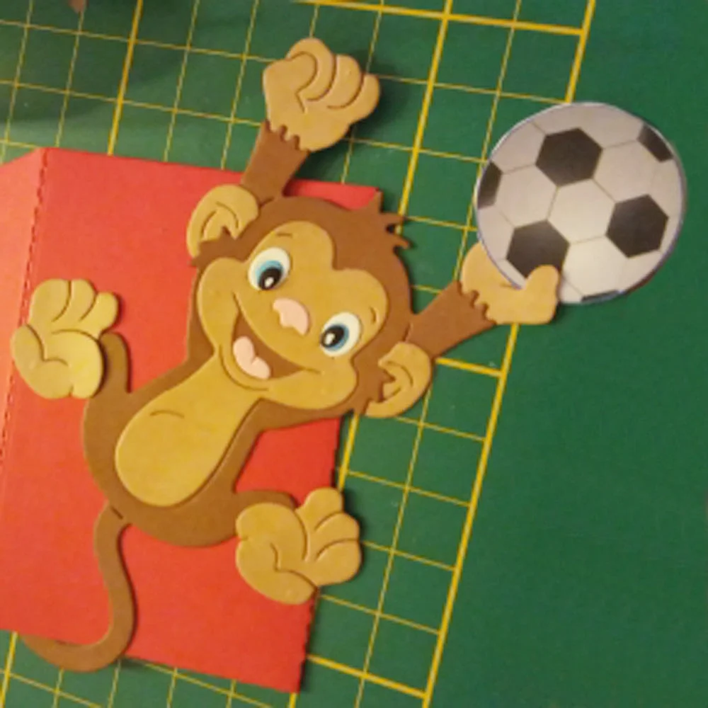 New Animals monkeys metal cutting die scrapbook for photo album paper diy gift card decoration embossed dice