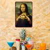 Funny Mona Lisa - Vintage Metal Signs(8*12Inch/12*16Inch)
