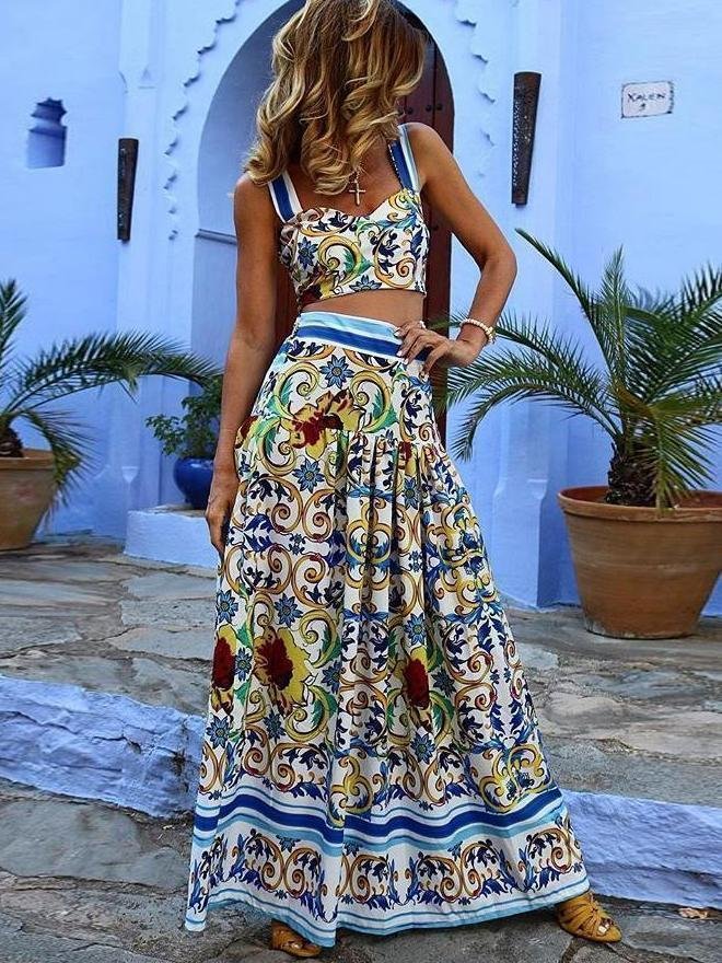 Sexy Off-the-shoulder Floral Print Dress
