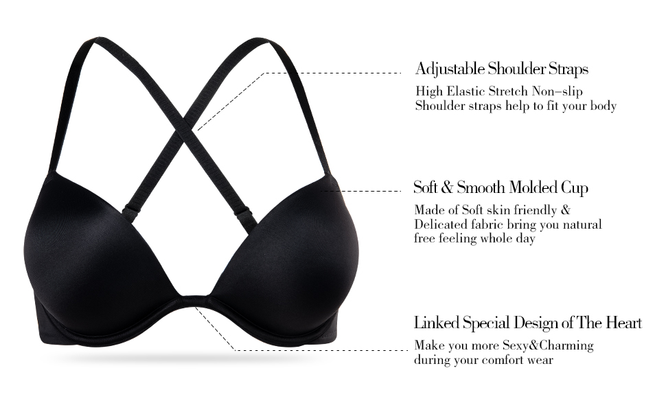 Wingslove push up bra