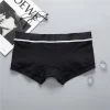 Cotton man underwear low waisted letters belt trendy plus size Skin-Friendly comfortable sweat-absorbing boxer shorts