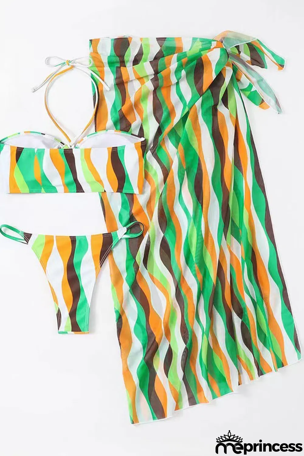 Colour Sexy Print Patchwork 3 Piece Sets