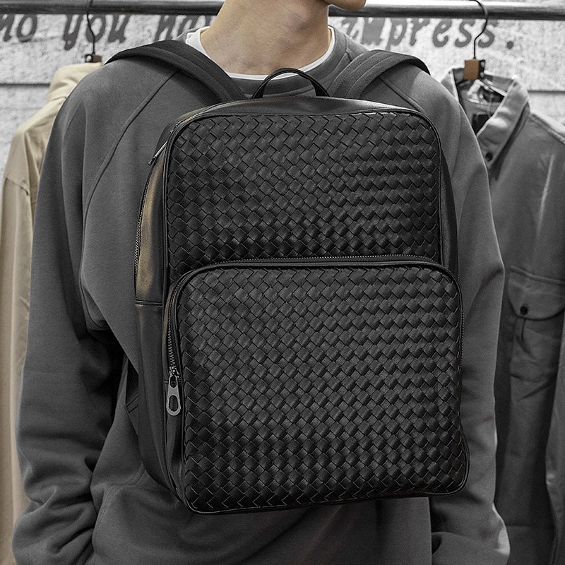 Solid Color Business School Daily School Backpack