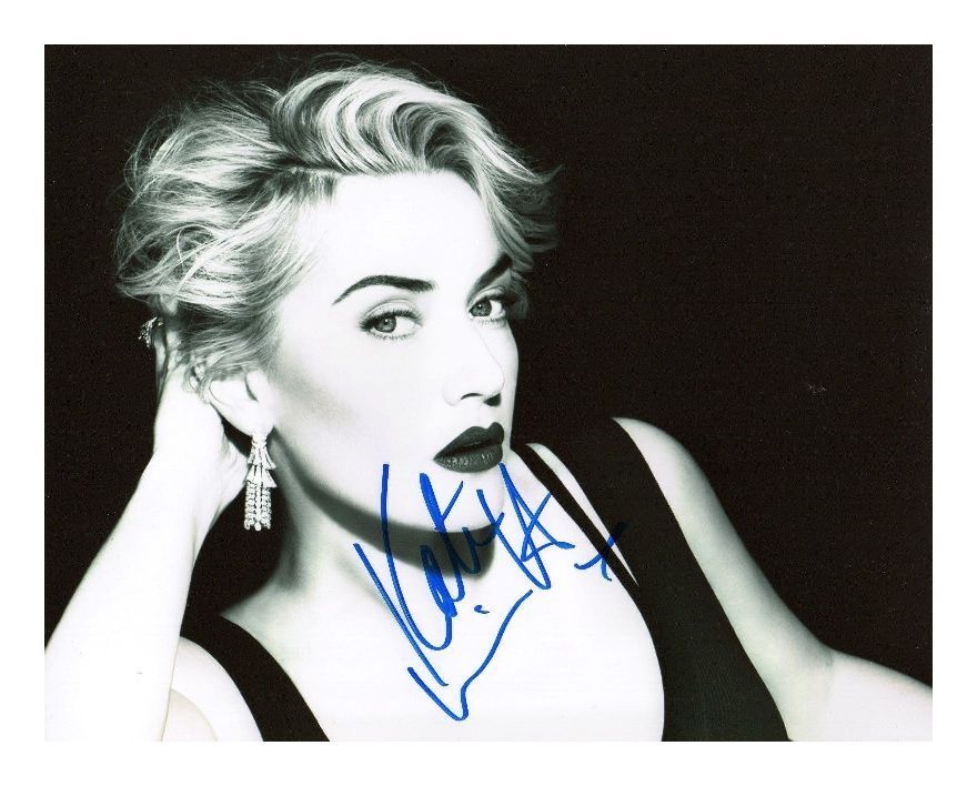 KATE WINSLET AUTOGRAPHED SIGNED A4 PP POSTER Photo Poster painting PRINT 21