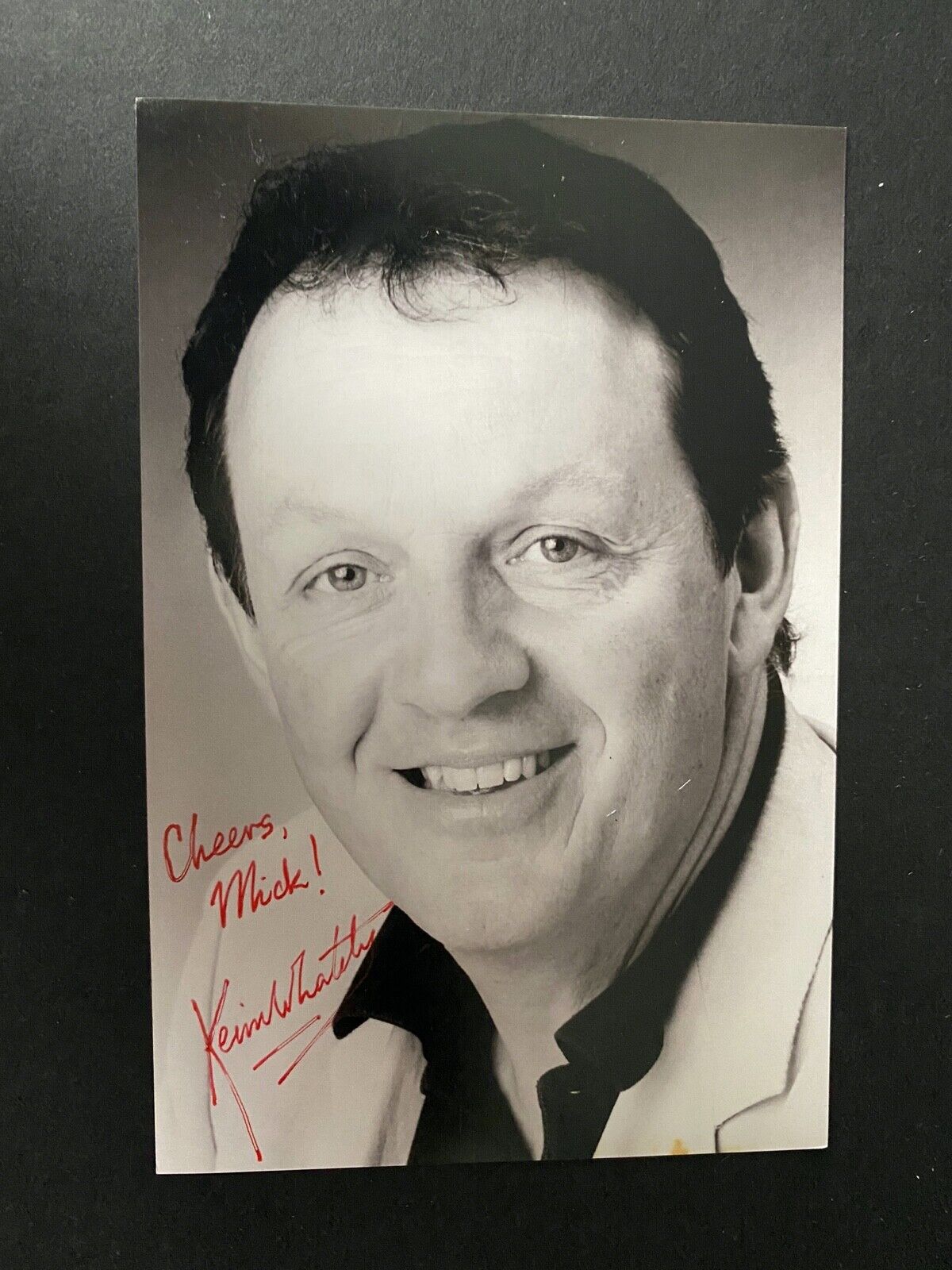 KEVIN WHATELEY - AUF WIEDERSEHEN PET ACTOR - SUPERB SIGNED Photo Poster paintingGRAPH