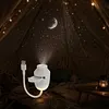 USB Starry Sky Projector Adjustable Focus Galaxy Night Light