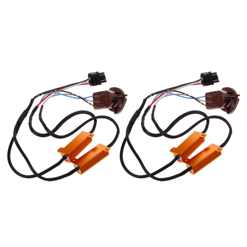 

1 Pair 3157 Load Resistor LED Turn Signal Fog Lamp Resistance Decoders, 501 Original